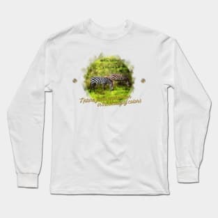 Nature finds expression in the beauty of colors Long Sleeve T-Shirt